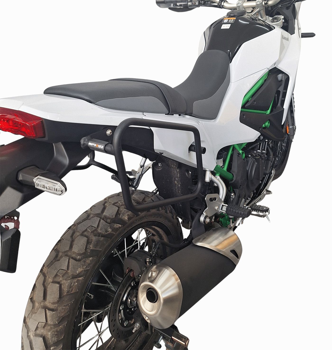 Soft bags side rack compatible with Kawasaki KLE 500 2026+