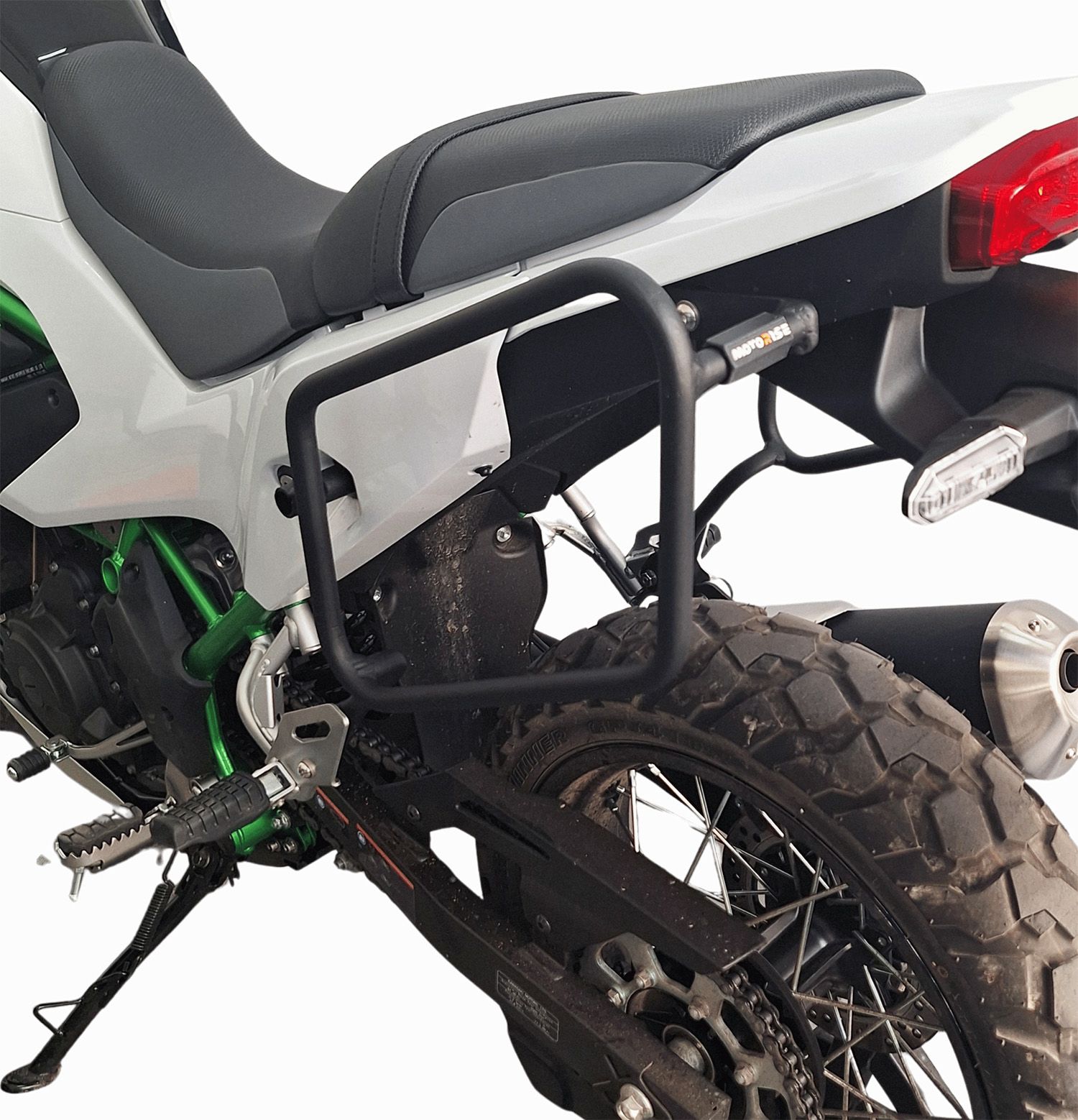 Soft bags side rack compatible with Kawasaki KLE 500 2026+