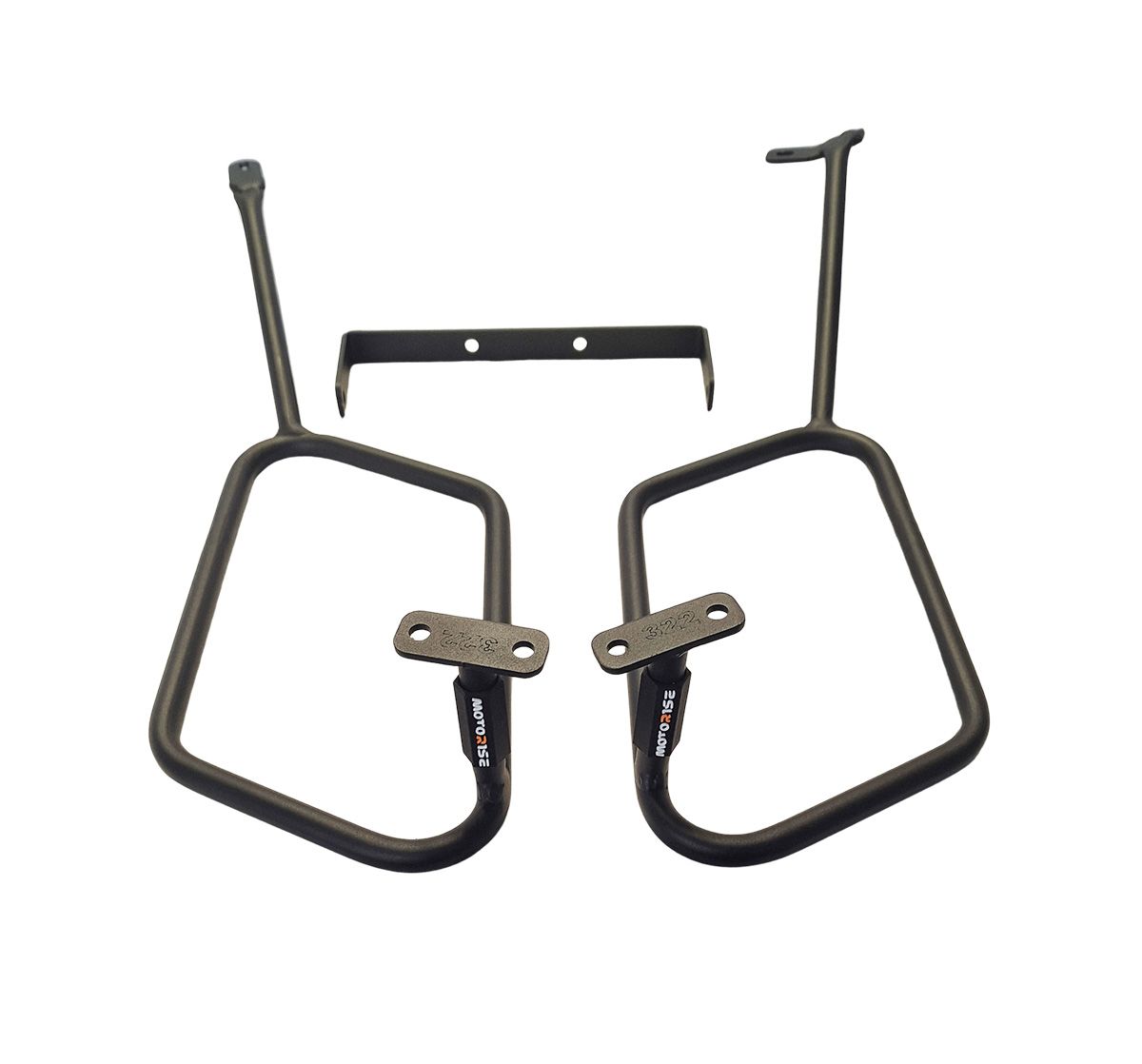 Soft bags side rack compatible with Kawasaki KLR 650 1987-2007