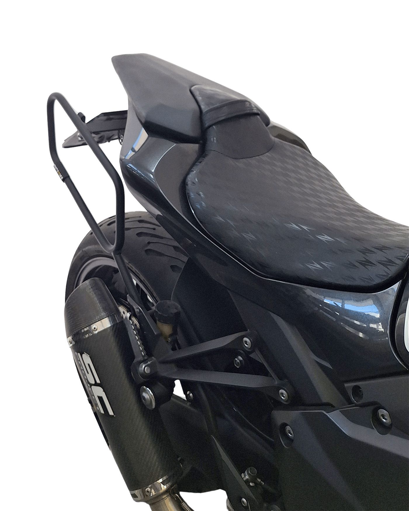 Soft bags side rack compatible with Kawasaki Z1000 2010-2013