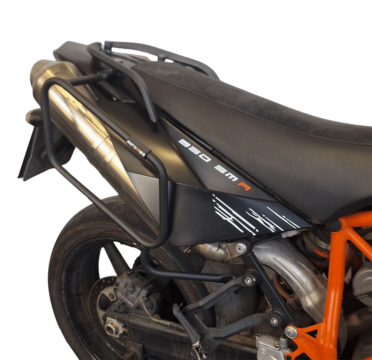 Soft bags side rack compatible with KTM 950 / 990 SM / SMR / Super Enduro 2003-2013