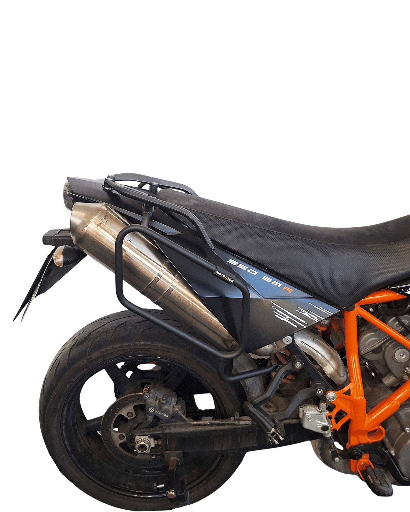 Soft bags side rack compatible with KTM 950 / 990 SM / SMR / Super Enduro 2003-2013