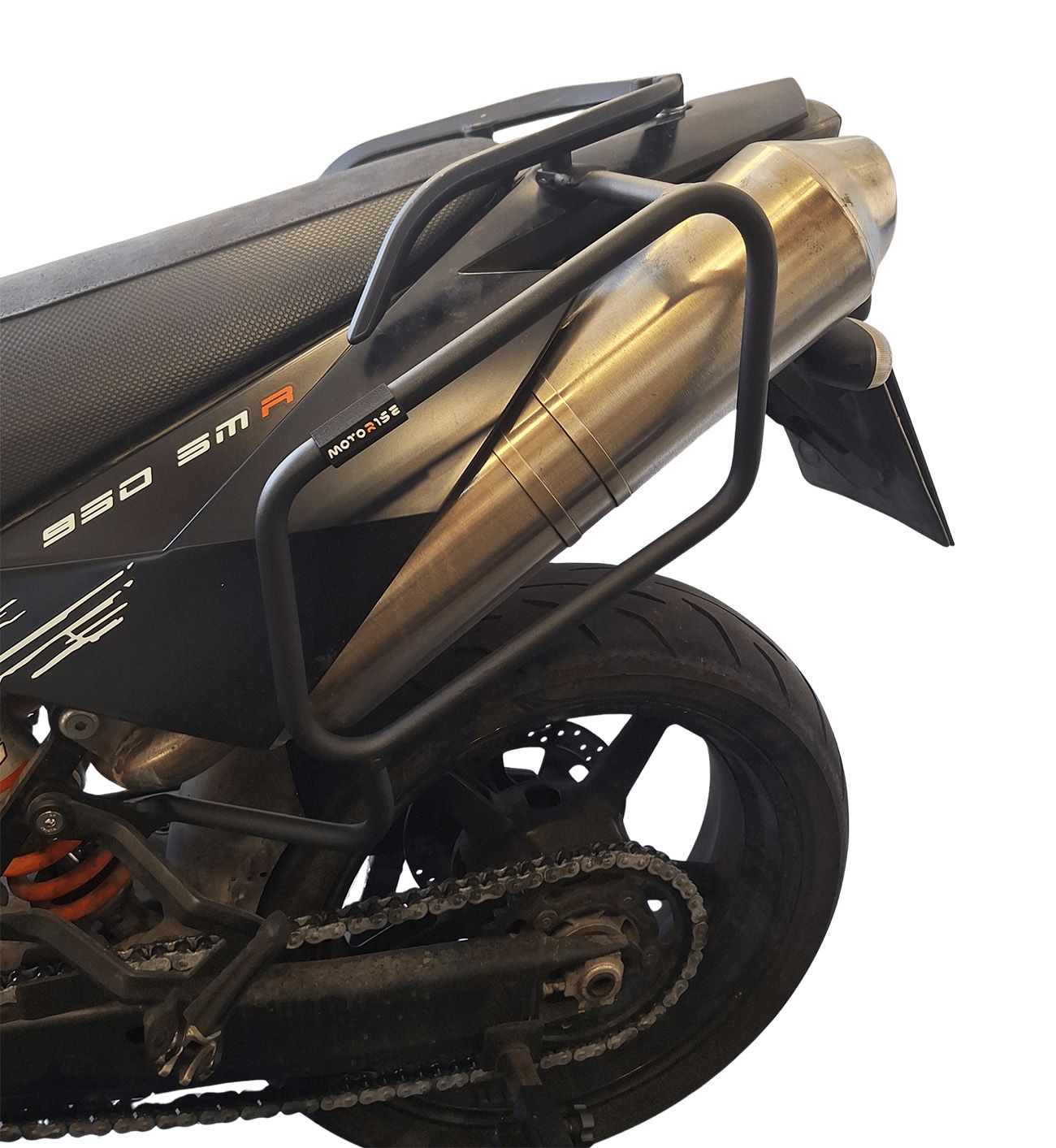 Soft bags side rack compatible with KTM 950 / 990 SM / SMR / Super Enduro 2003-2013