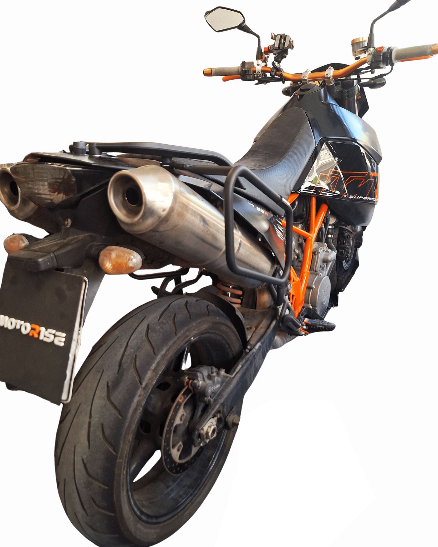 Soft bags side rack compatible with KTM 950 / 990 SM / SMR / Super Enduro 2003-2013