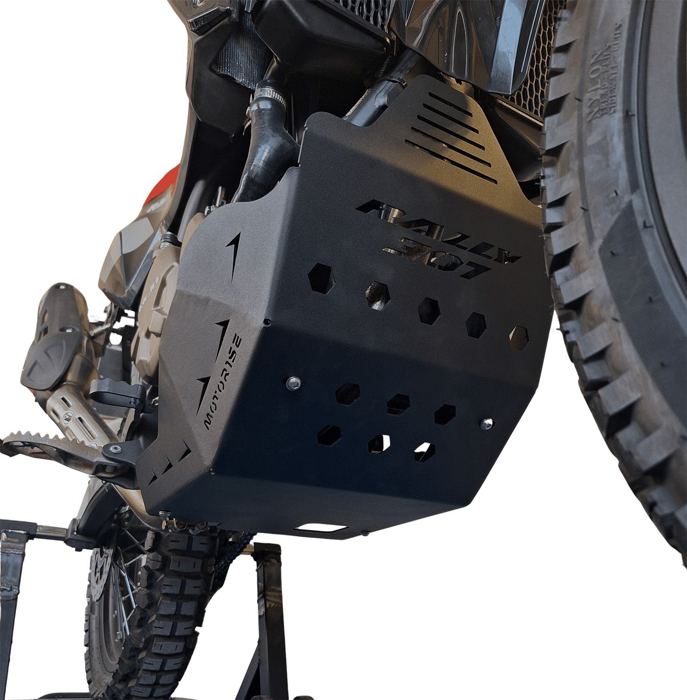 Skid plate compatible with Rieju Aventura Rally 307 2025-2026