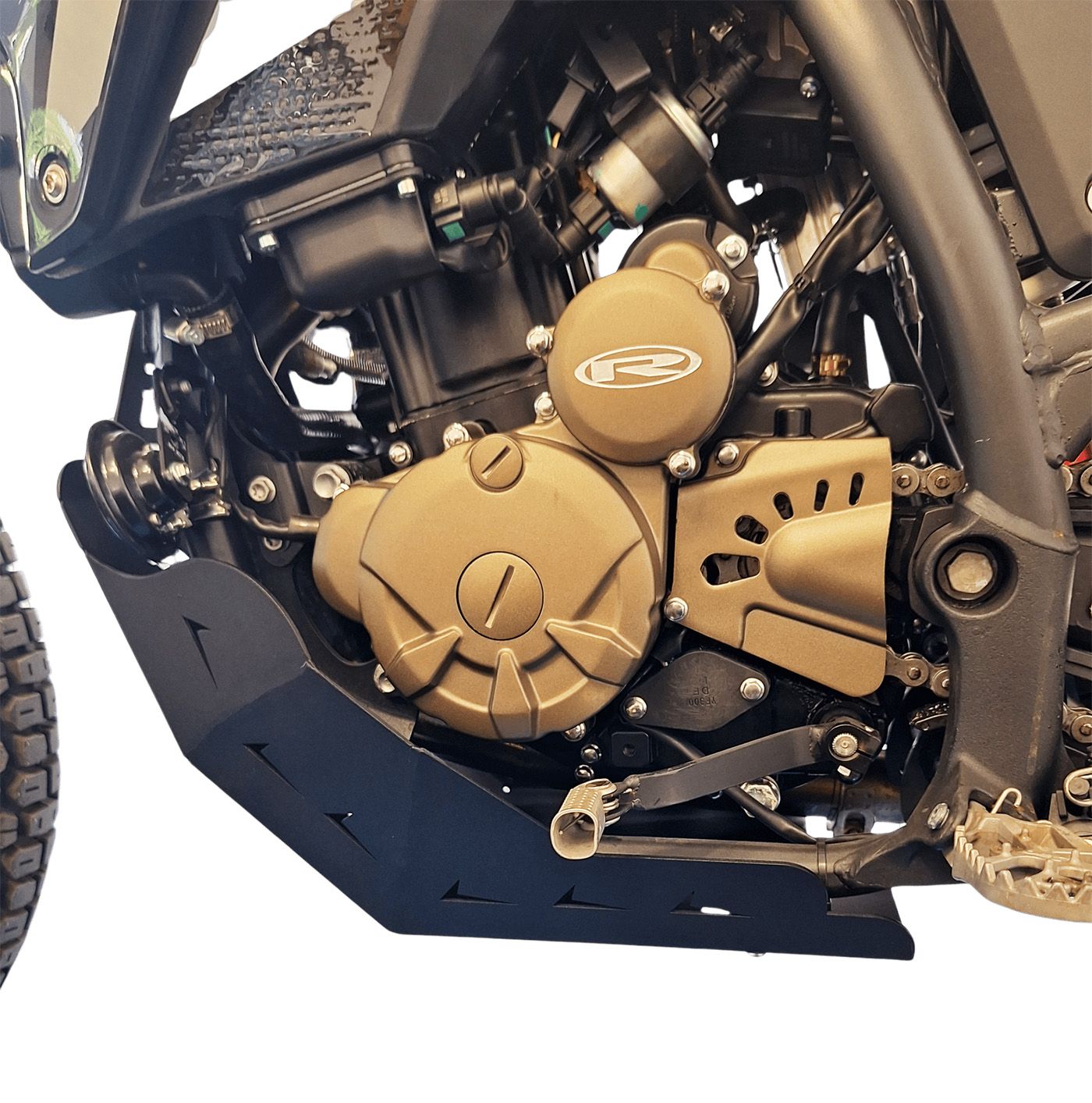 Skid plate compatible with Rieju Aventura Rally 307 2025-2026