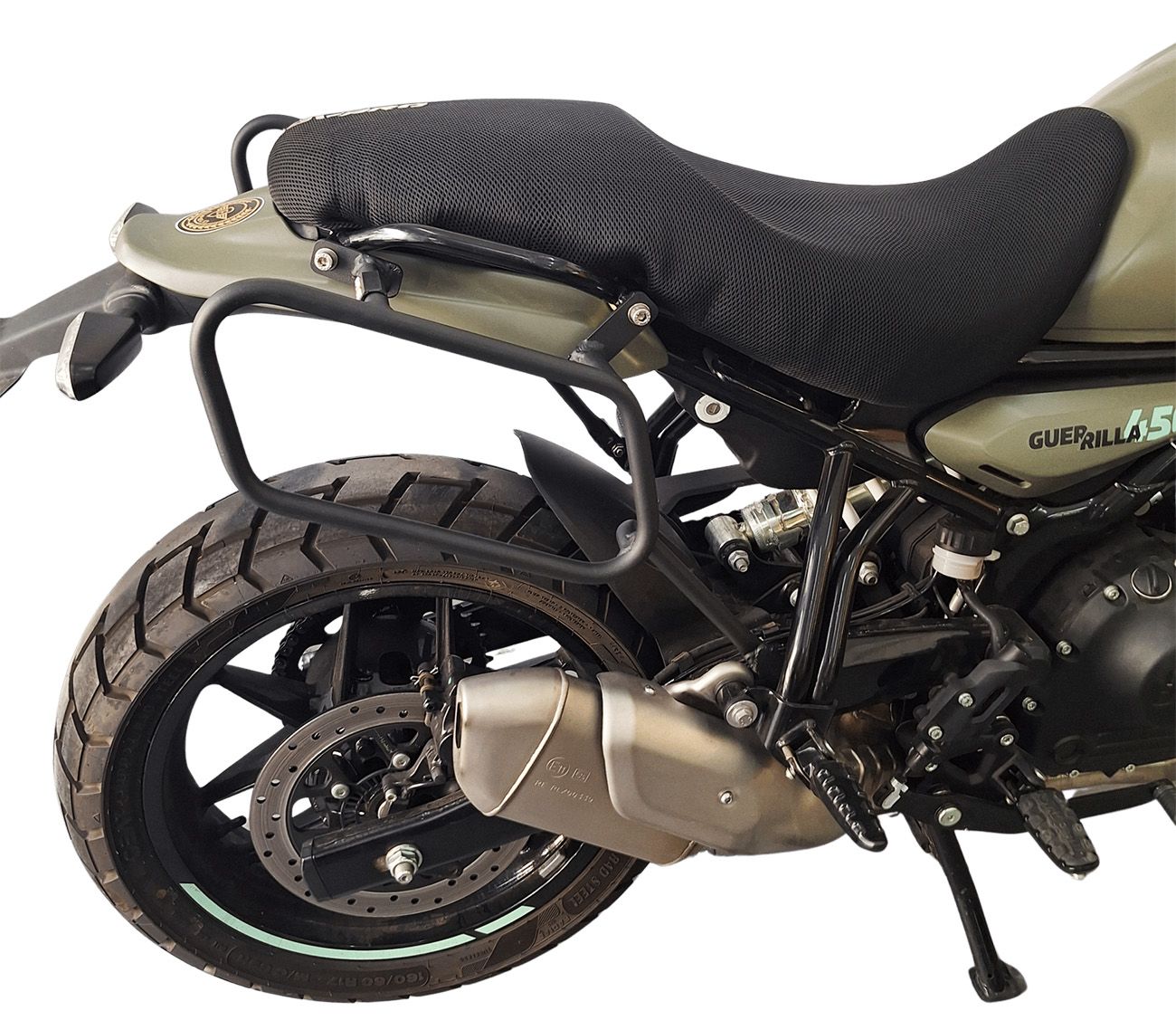 Soft bags side rack compatible with Royal Enfield Guerilla 450 2024-2026