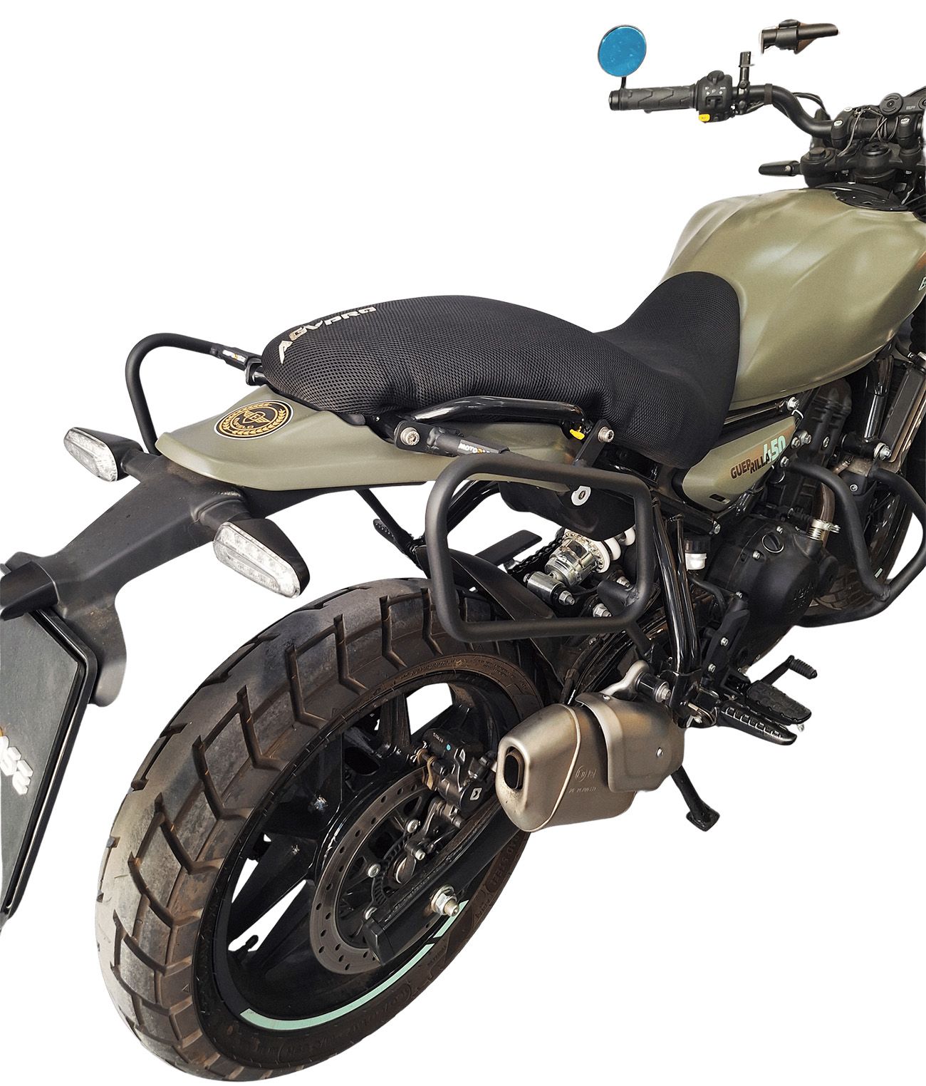 Soft bags side rack compatible with Royal Enfield Guerilla 450 2024-2026