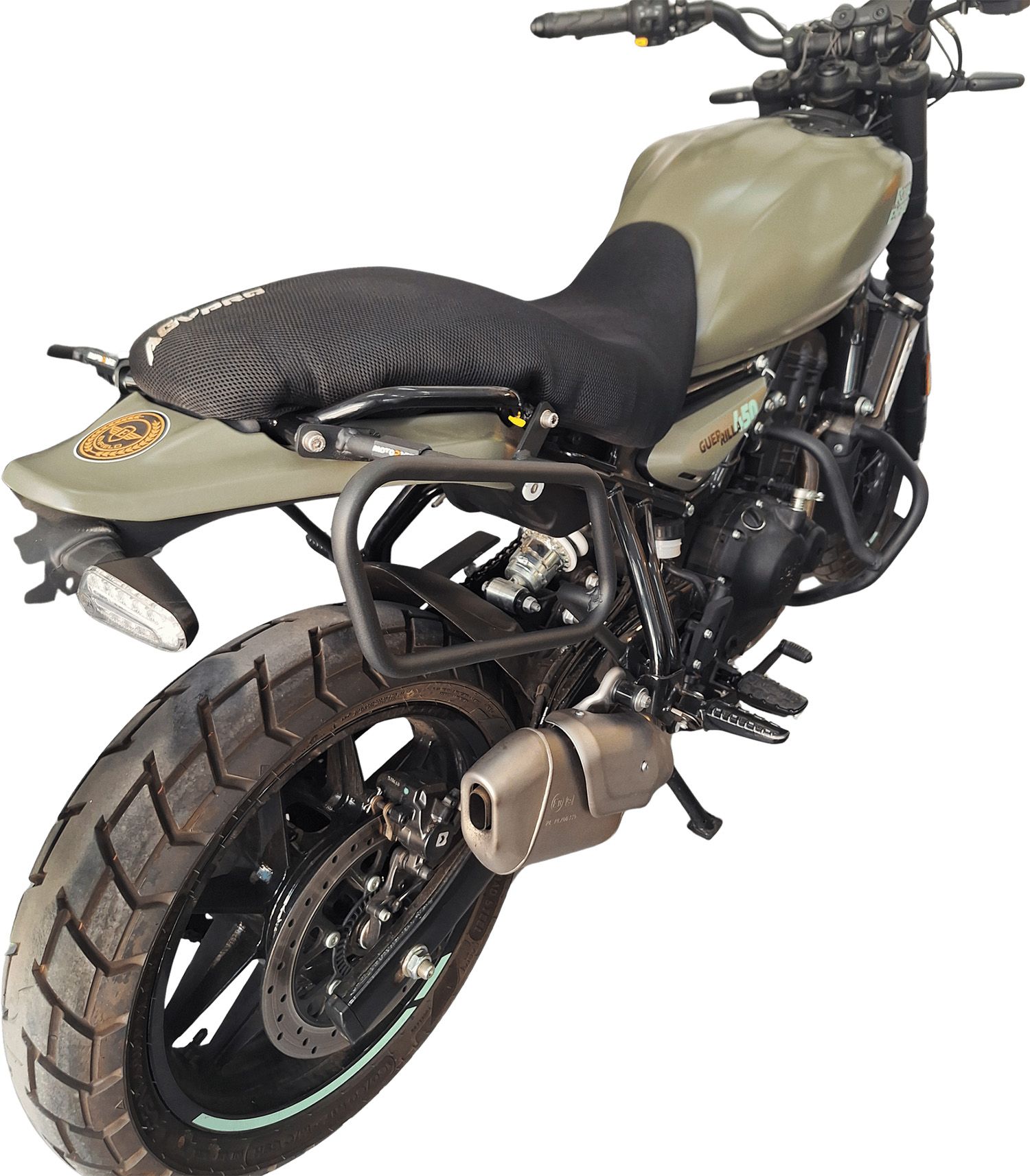 Soft bags side rack compatible with Royal Enfield Guerilla 450 2024-2026