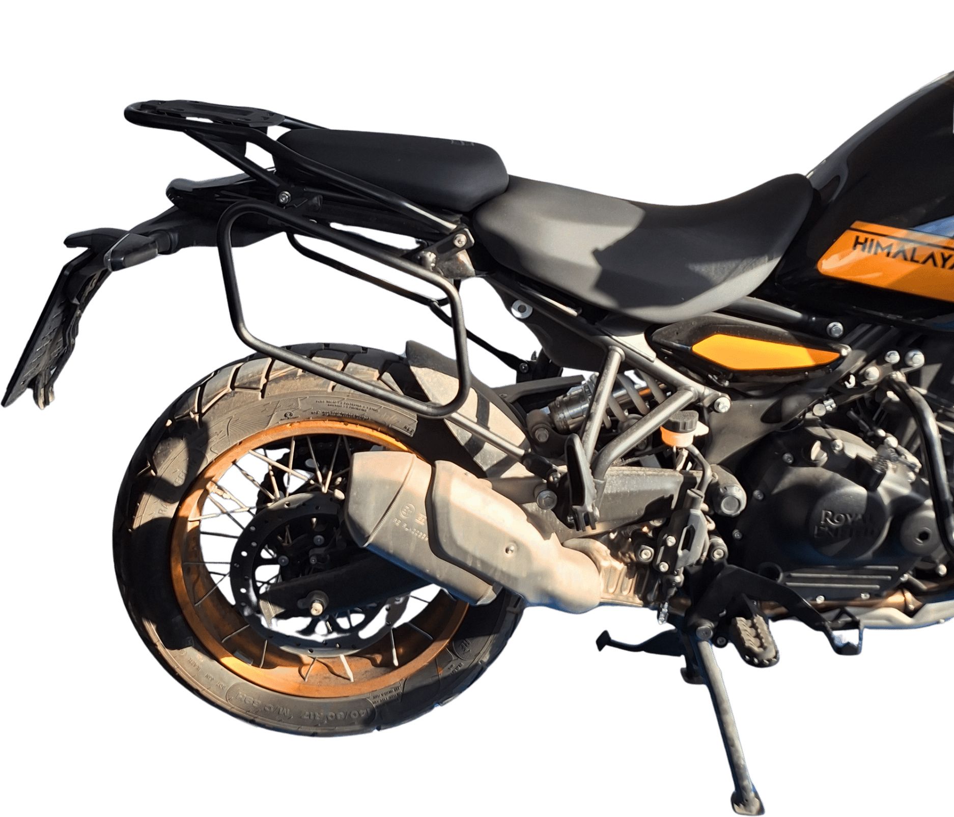 Soft bags side rack compatible with Royal Enfield Himalayan 450 2023-2026