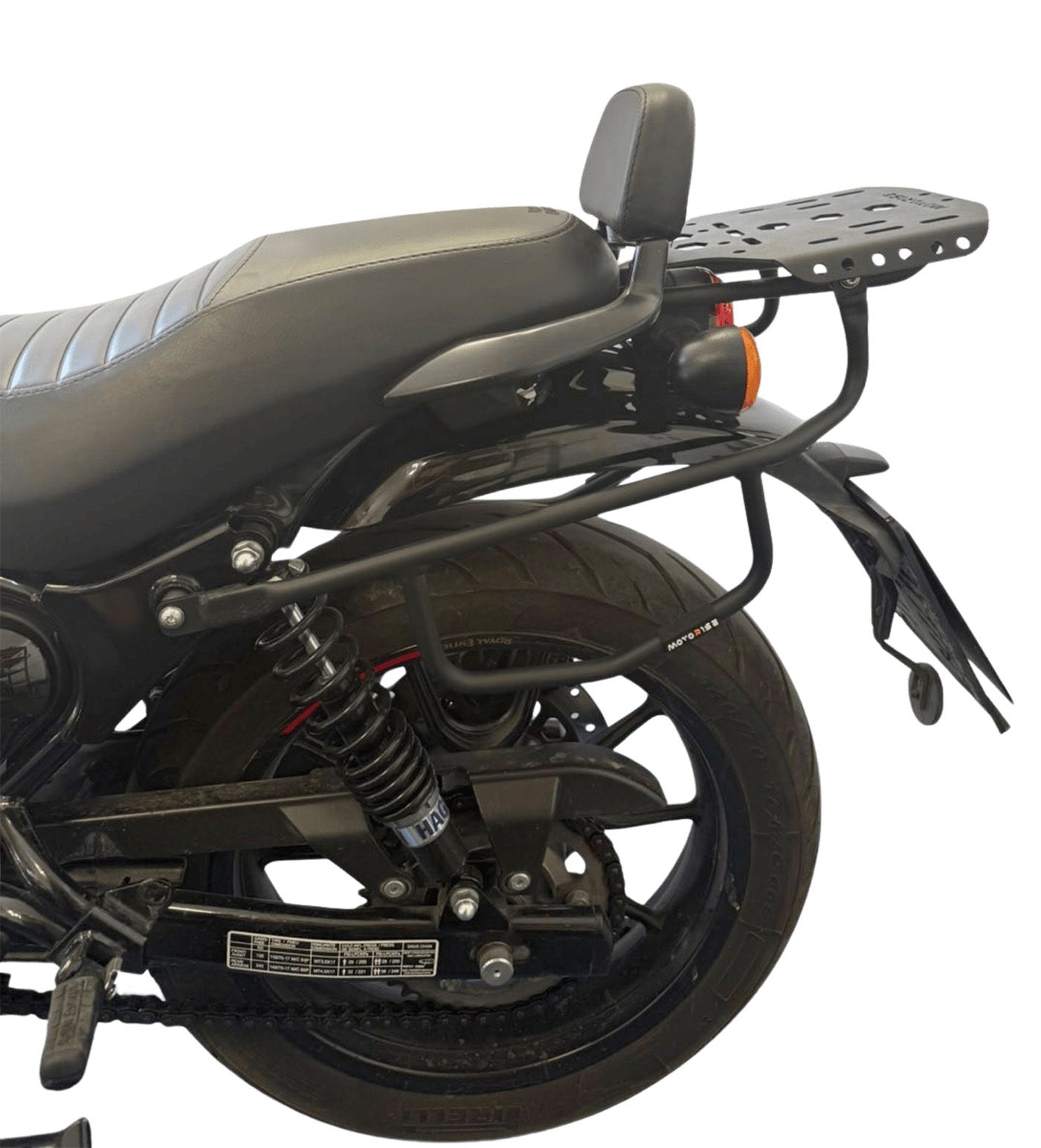 Luggage rack and side rack compatible with Royal Enfield Hunter 350 2022-2026