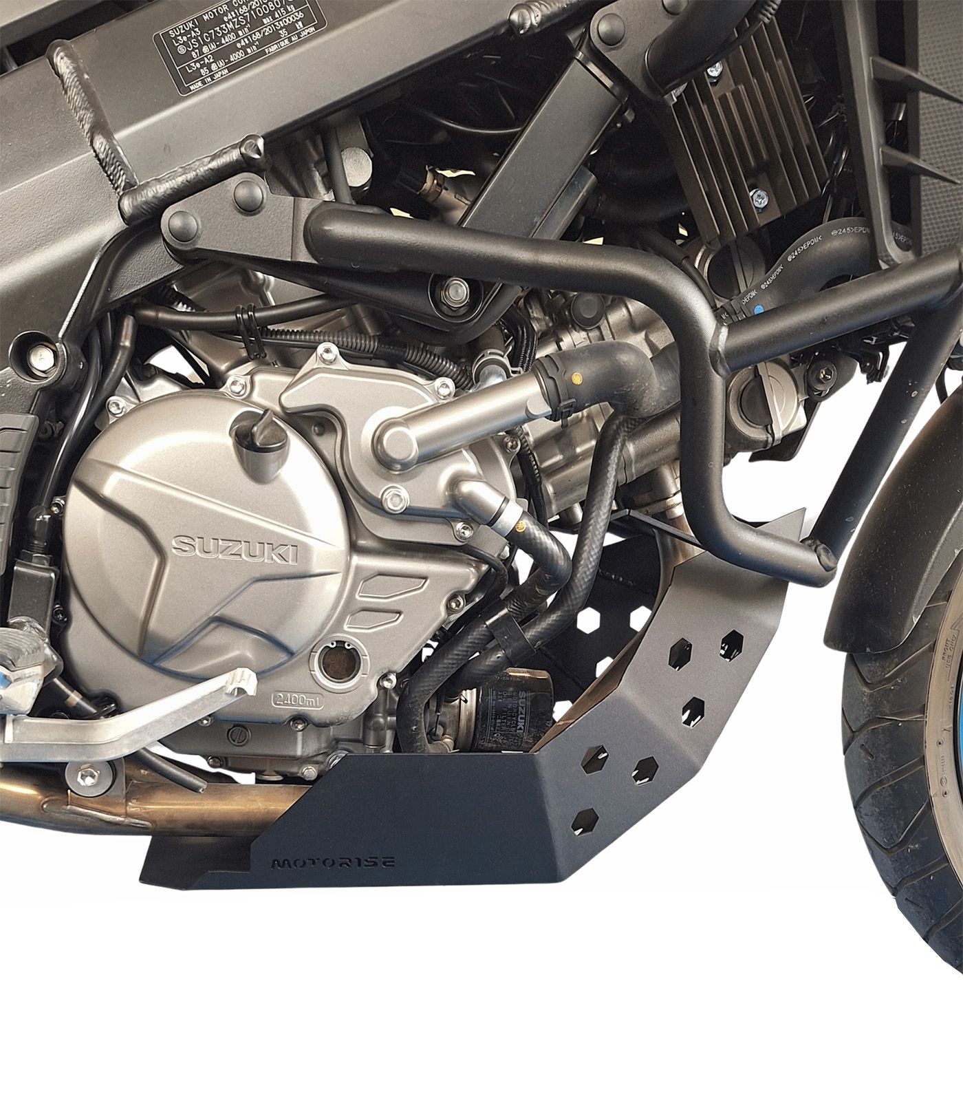 Skid plate compatible with Suzuki V-Strom DL650 2012-2025