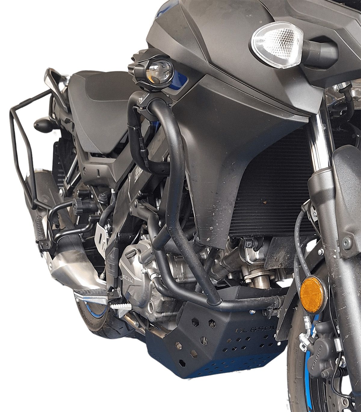 Skid plate compatible with Suzuki V-Strom DL650 2012-2025