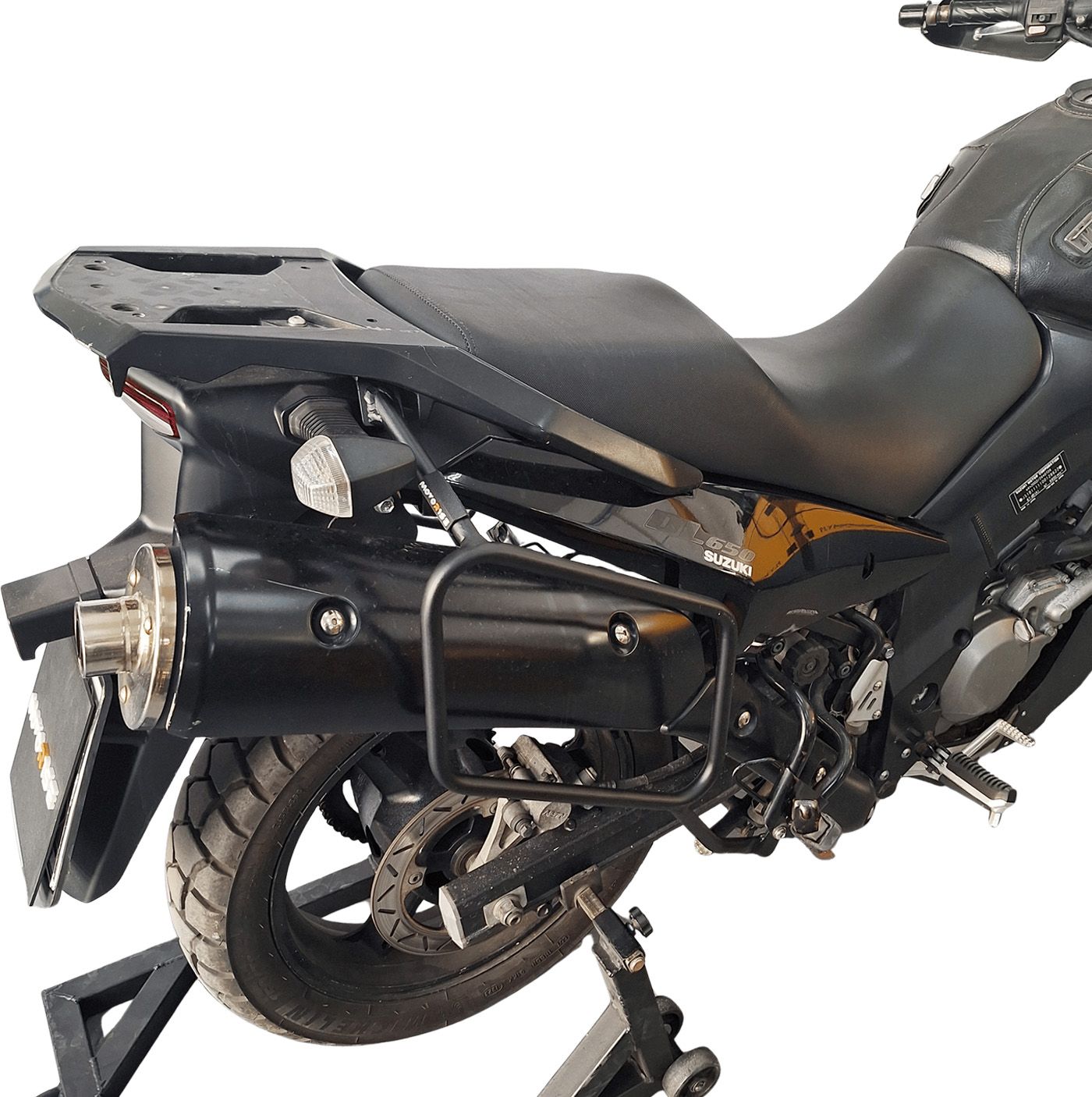 Soft bags side rack compatible with Suzuki V-Strom DL650 2004-2011
