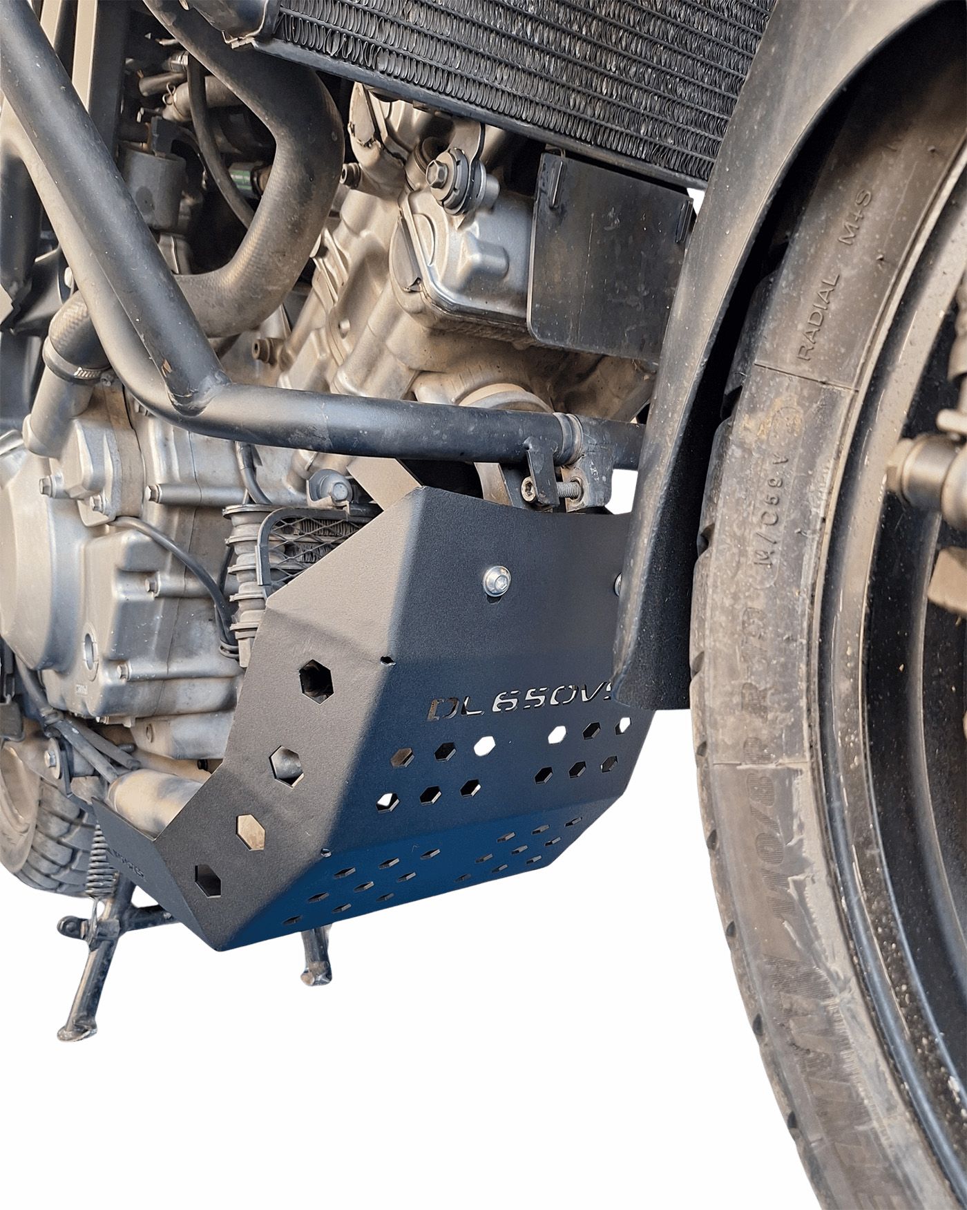 Skid plate compatible with Suzuki V-Strom DL650 2004-2011