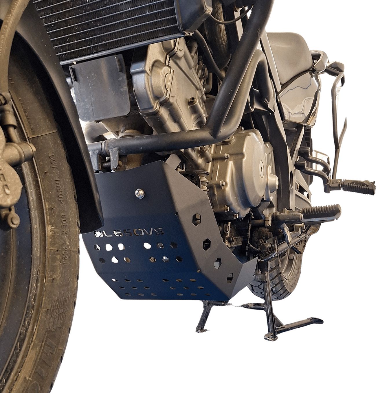 Skid plate compatible with Suzuki V-Strom DL650 2004-2011