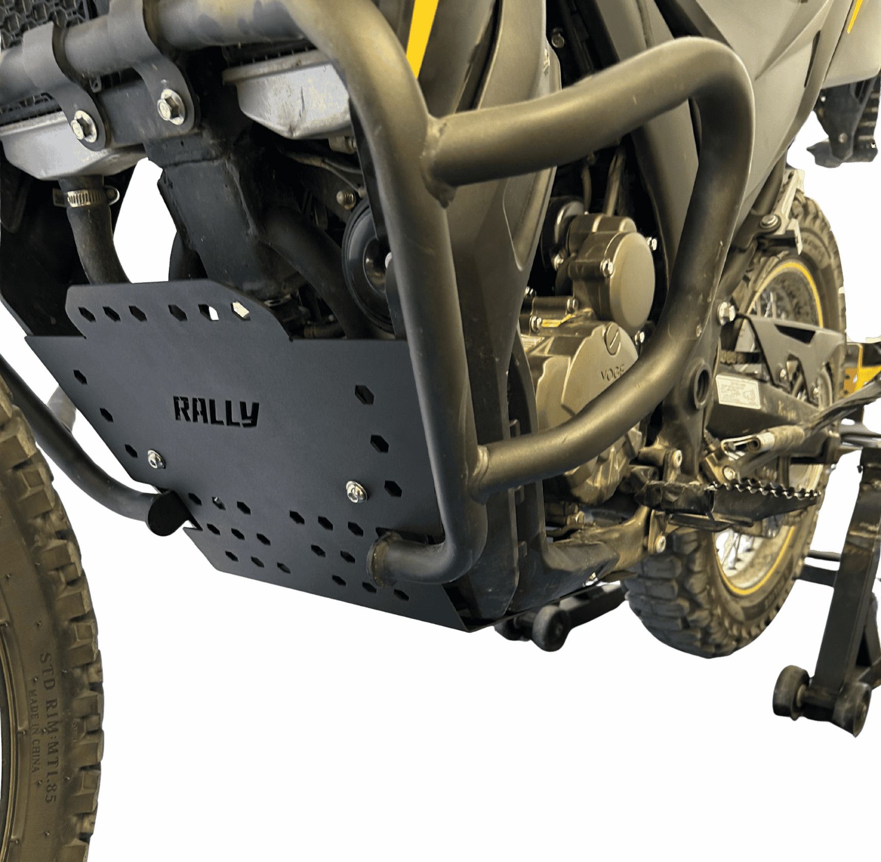 Skid plate compatible with Voge 300 Rally 2023-2026
