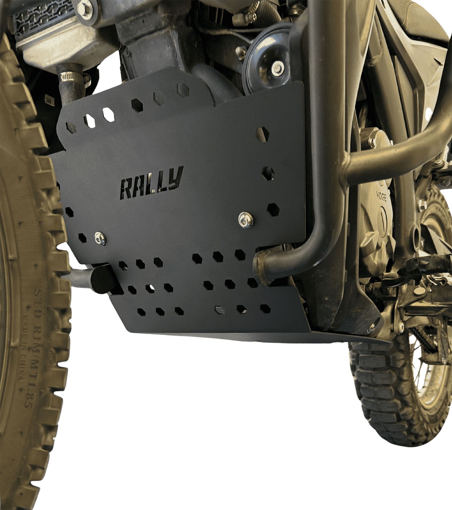 Skid plate compatible with Voge 300 Rally 2023-2026