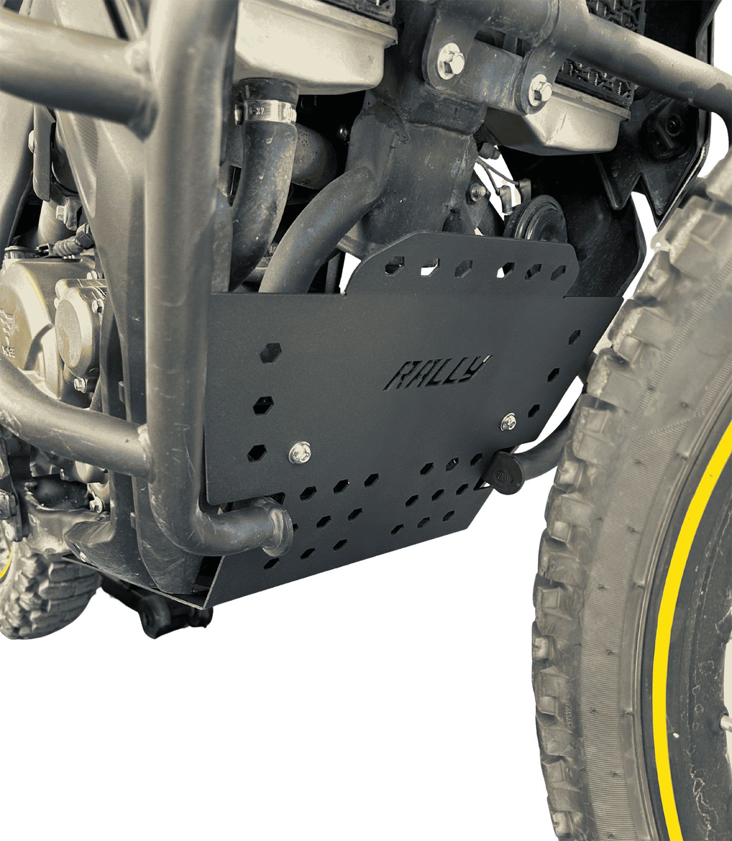 Skid plate compatible with Voge 300 Rally 2023-2026