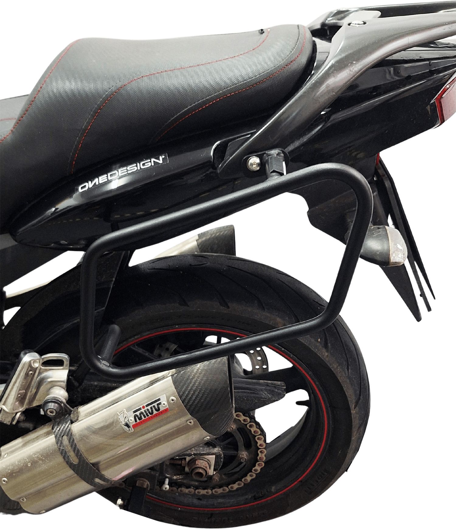 Soft bags side rack compatible with Yamaha TDM 900 2002-2011