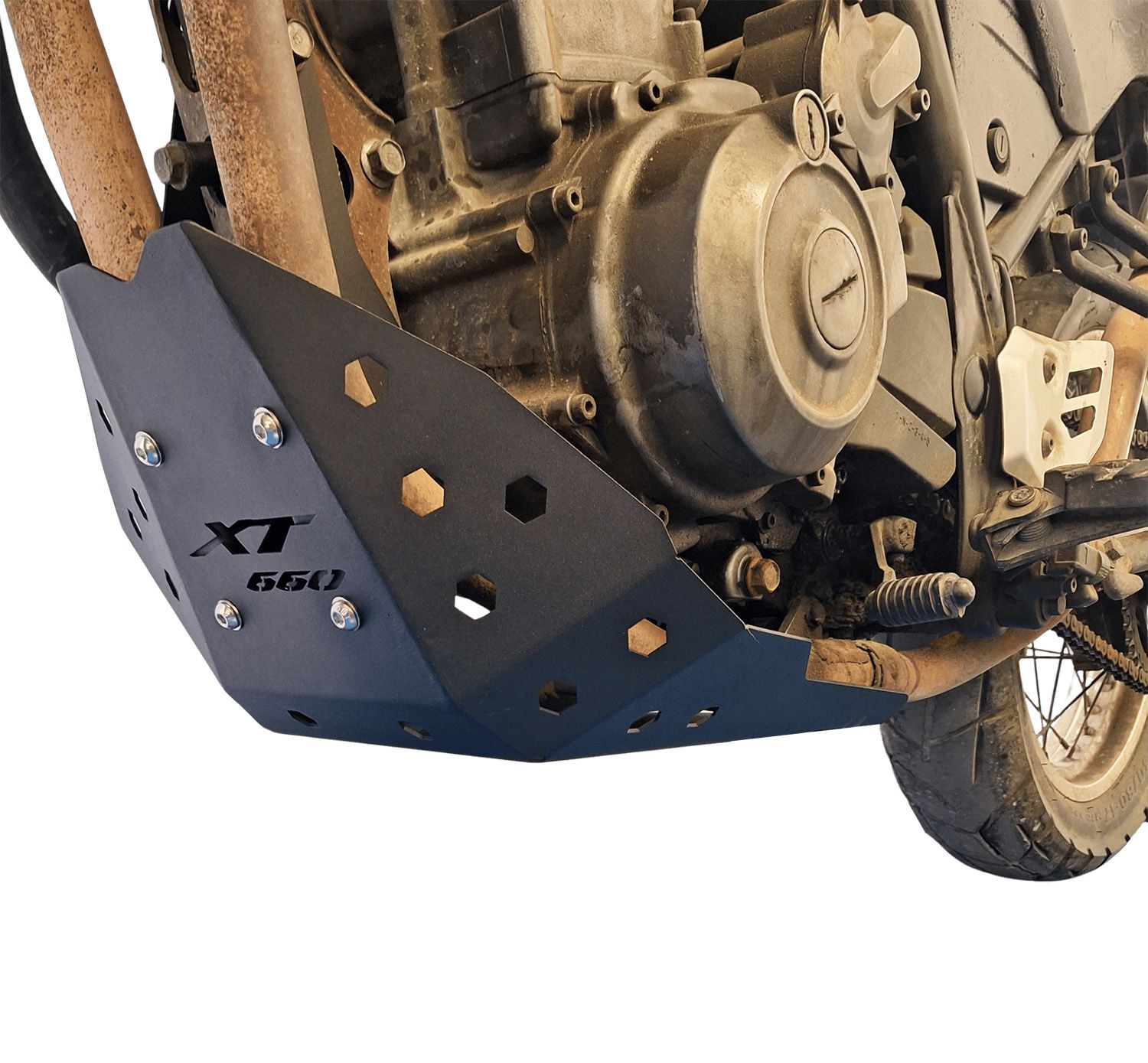 Skid plate compatible with Yamaha XT660 X / R 2004-2015