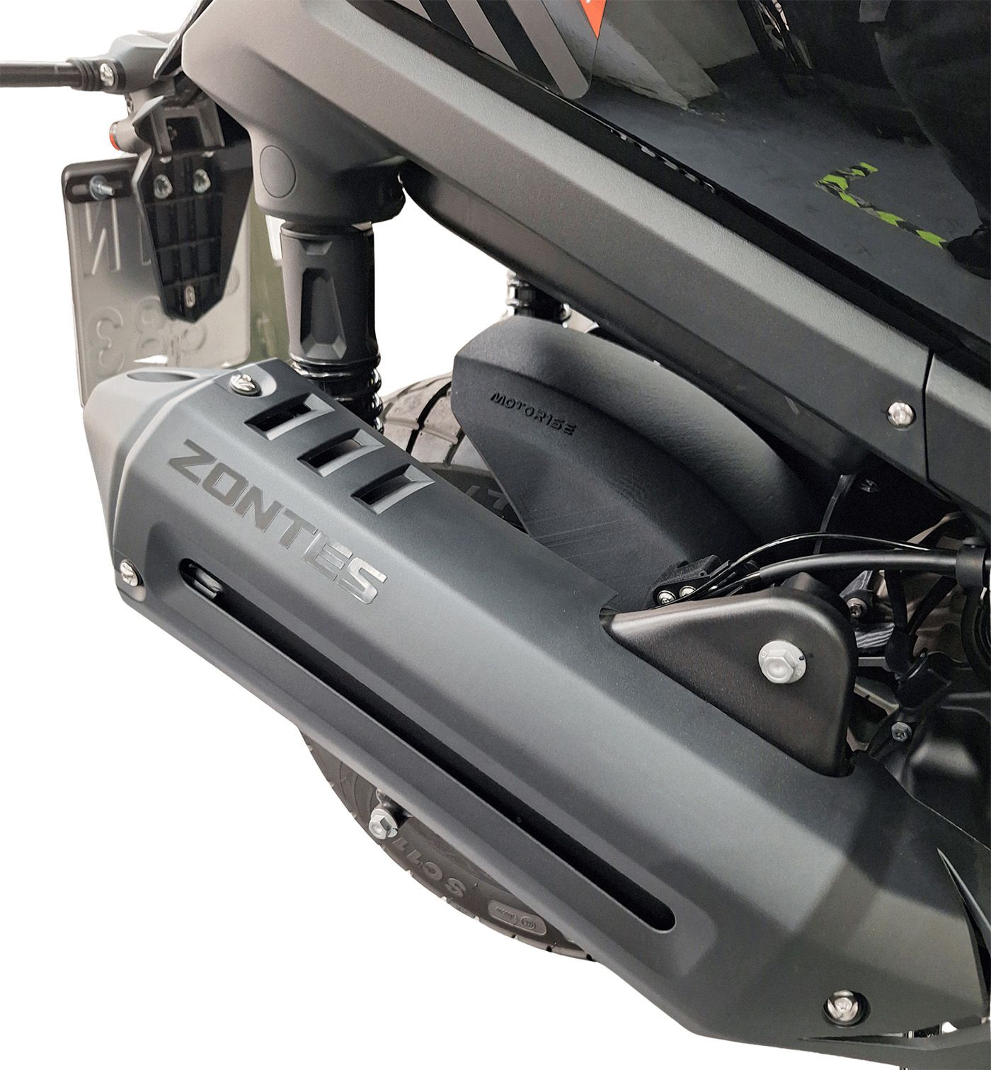 Rear mudguard compatible with Zontes G368 2025-2026